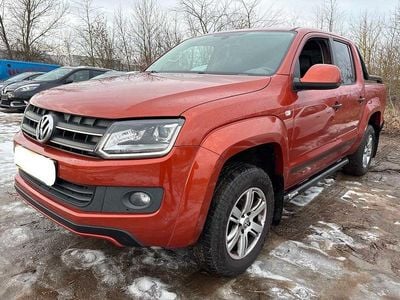 Orange Gebraucht 2015 VW Amarok Canyon Abholung | 13.700 € (Fairer Preis)