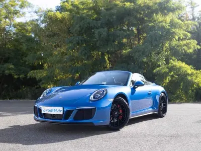 Gebraucht Porsche 991 450 PS (330 kW) 2018 Blau Cabrio