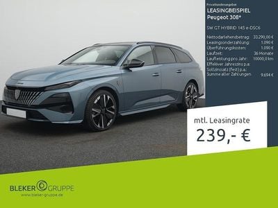 Usata Peugeot 308 SW GT 136 CV (100 kW) 2025 Blu Station wagon