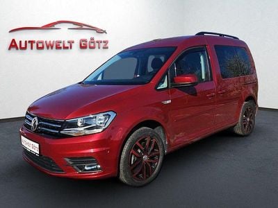 Brugt VW Caddy Comfortline 125 HK (91 kW) 2017 Rød MPV