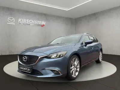 Occasion Mazda 6 Exclusive-Line 150 ch (110 kW) 2016 Bleue Berline