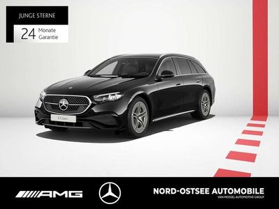 Gebraucht Mercedes E220 AMG 197 PS (144 kW) 2025 Metalliclack obsidianschwarz m Kombi