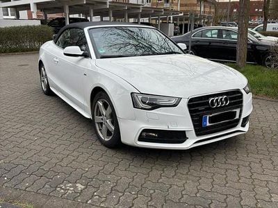Gebraucht Audi A5 Cabriolet S-Line 245 PS (180 kW) 2014 Weiß Cabrio