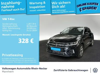 Gebraucht VW T-Roc R-line 150 PS (110 kW) 2023 Indiumgrau metallic SUV
