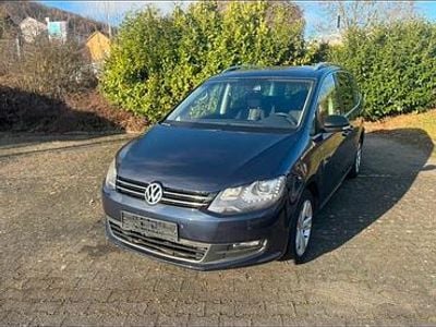 Gebraucht VW Sharan Match 177 PS (130 kW) 2013 Blau Van / Kleinbus