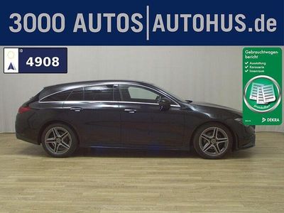 Gebraucht Mercedes CLA200 Shooting Brake AMG line 150 PS (110 kW) 2021 Schwarz Kombi