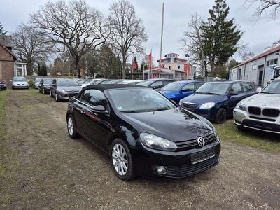 Gebraucht VW Golf Cabriolet Basis 105 PS (77 kW) 2012 Deep black perleffekt Cabrio