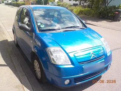 Gebraucht Citroën C2 75 PS (55 kW) 2004 Blau Kleinwagen