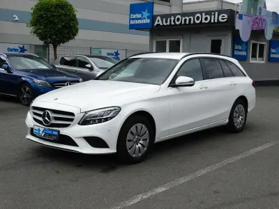 Gebraucht Mercedes C200 184 PS (135 kW) 2020 Polarweiss Kombi