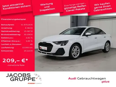Second-hand Audi A3 S-Line 150 CP (110 kW) 2025 Alb Berlinǎ