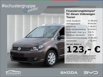 Gebraucht VW Touran Cup 140 PS (102 kW) 2015 Braun Van / Kleinbus