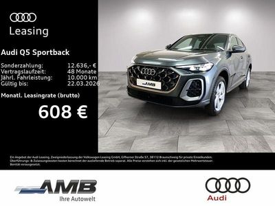 Neu Audi Q5 Sportback S-Line 204 PS (150 kW) 2025 Grau SUV