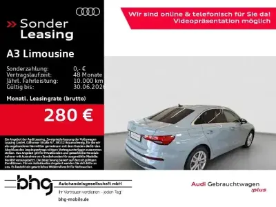 Gebraucht Audi A3 Advanced 150 PS (110 kW) 2025 Grau Limousine