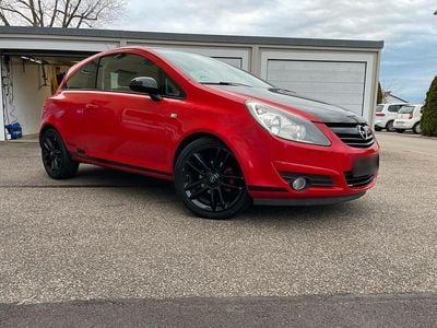 Gebraucht Opel Corsa Color Edition 87 PS (63 kW) 2010 Rot Kleinwagen