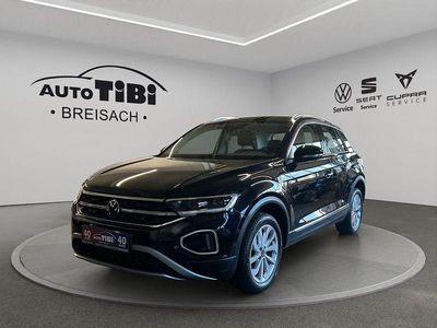 Gebraucht VW T-Roc Style 150 PS (110 kW) 2023 Schwarz SUV