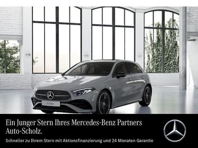 Grau Gebraucht 2025 Mercedes A200 AMG Limousine | 34.945 € (Fairer Preis)