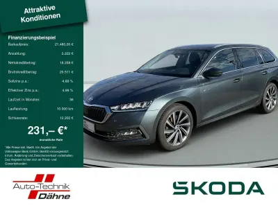 Brugt Skoda Octavia Style 150 HK (110 kW) 2021 Grå Stationcar