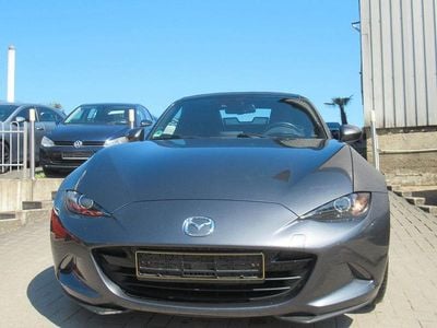 Second-hand Mazda MX5 Sports-Line 160 CP (117 kW) 2015 Gri Cabrio