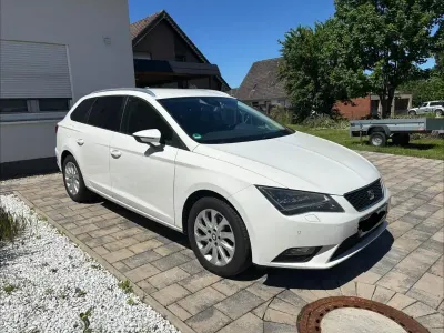 Gebraucht Seat Leon ST Style 150 PS (110 kW) 2016 Weiß Kombi