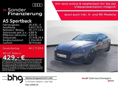 Gebraucht Audi A5 Sportback S-Line 265 PS (194 kW) 2024 Grau Kleinwagen