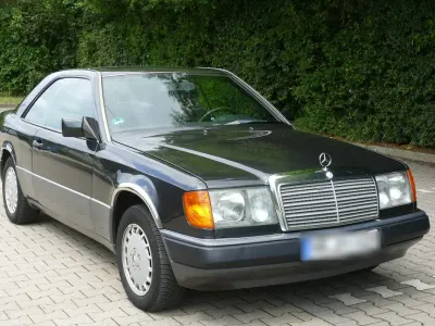 Gebraucht Mercedes 230 132 PS (97 kW) 1991 Schwarz Coupé