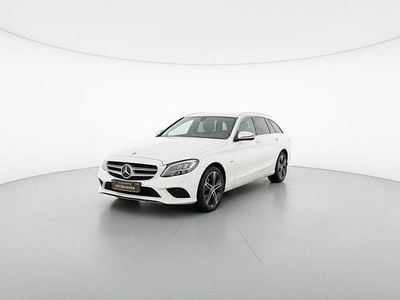 Weiß Gebraucht 2020 Mercedes C300e Kombi | 18.200 € (Guter Preis)
