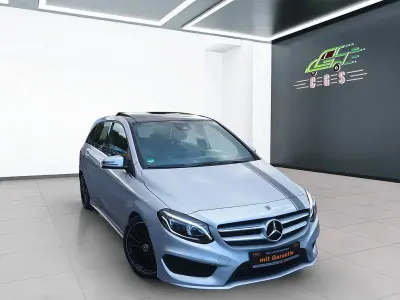 Używany Mercedes B250 AMG line 211 KM (155 kW) 2018 Srebrny Minivan