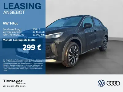 Ny VW T-Roc IQ Drive 150 HK (110 kW) 2026 Sort SUV