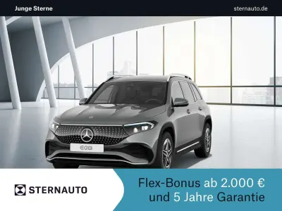 Gebraucht Mercedes EQB350 AMG line 214 kW (292 PS) 2024 Metalliclack mountaingrau SUV