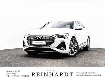 Gebraucht Audi e-tron Sportback S-Line 230 kW (313 PS) 2022 Gletscherweiß metallic SUV