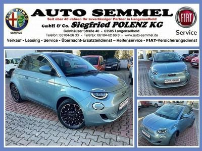 Gebraucht Fiat 500e La Prima 86 kW (118 PS) 2022 Eis blau Limousine