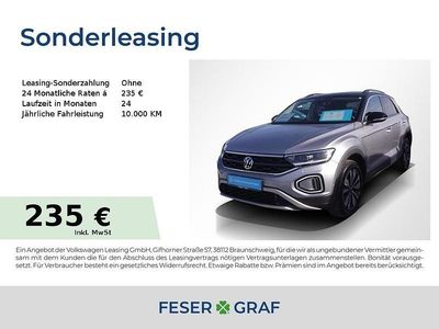 Gebraucht VW T-Roc Goal 150 PS (110 kW) 2025 Pyritsilber metallic schwarz SUV