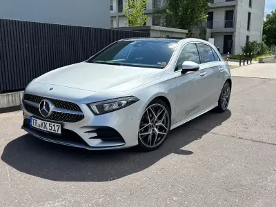 Gebraucht Mercedes A200 AMG line 163 PS (119 kW) 2022 Silber Limousine