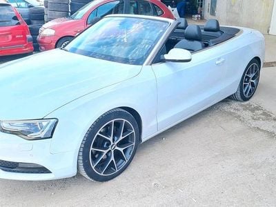 Usata Audi A5 Cabriolet 177 CV (130 kW) 2013 Bianco Cabrio