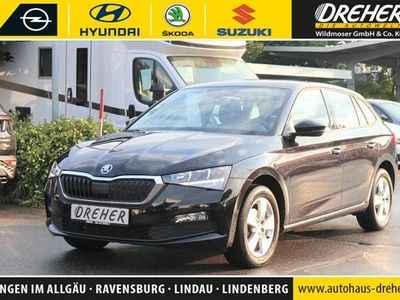 Gebraucht Skoda Scala Ambition 110 PS (80 kW) 2023 Schwarzmagic perleffekt Kleinwagen