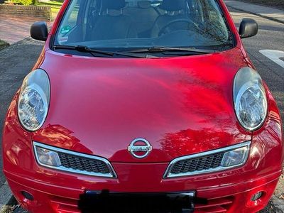Gebraucht Nissan Micra 2010 Rot Kleinwagen