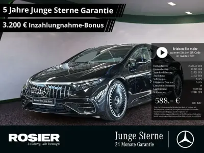 Gebraucht Mercedes EQS 53 AMG AMG 560 kW (762 PS) 2022 Schwarz / obsidianschwarz Limousine