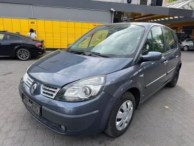 Gebraucht Renault Scénic II Avantage 111 PS (81 kW) 2008 Grau Van / Kleinbus
