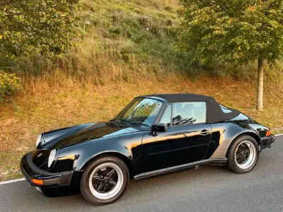 Gebraucht Porsche 911 Carrera Cabriolet 231 PS (169 kW) 1985 Schwarz Cabrio