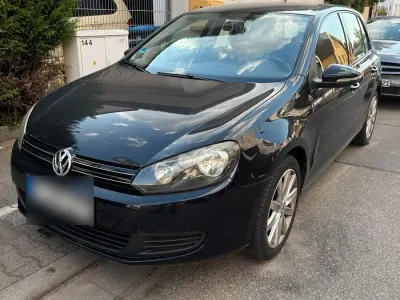 Gebraucht VW Golf VI 122 PS (89 kW) 2009 Schwarz Kleinwagen