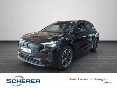 Gebraucht Audi Q4 e-tron Advanced 194 kW (265 PS) 2023 Mythosschwarz metallic SUV