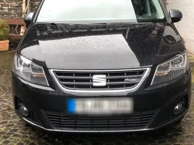 Begagnad Seat Alhambra FR-Line 150 HK (110 kW) 2018 Svart Minibuss