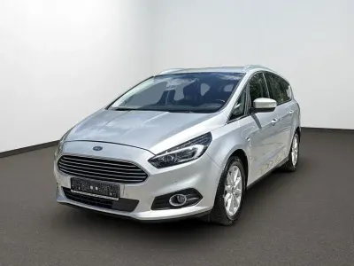 Gebraucht Ford S-MAX Titanium 150 PS (110 kW) 2016 Silber Van / Kleinbus