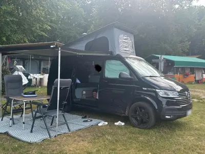 Gebraucht VW T6.1 150 PS (110 kW) 2021 Schwarz Van