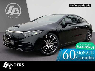 Obsidianschwarz Gebraucht 2022 Mercedes EQS450+ Limousine | 52.644 € (Fairer Preis)