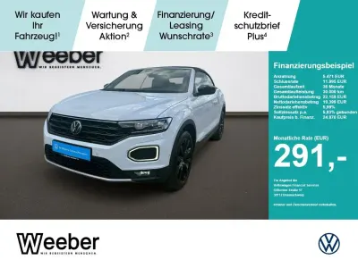 Gebraucht VW T-Roc Cabriolet Style 150 PS (110 kW) 2022 Weiß Cabrio