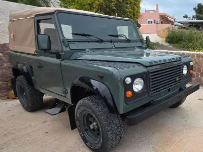 Brugt Land Rover Defender 86 HK (63 kW) 1988 Grøn SUV