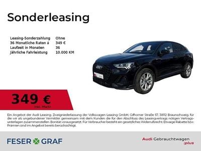 Gebraucht Audi Q3 Sportback S-Line 150 PS (110 kW) 2025 Mythosschwarz metallic SUV
