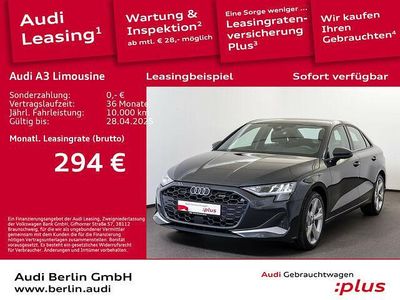 Gebraucht Audi A3 Advanced Plus 150 PS (110 kW) 2024 Manhattangrau metallic Limousine