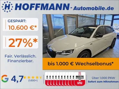 Neu Skoda Scala Monte Carlo 150 PS (110 kW) 2026 Moonweißperl. Kleinwagen
